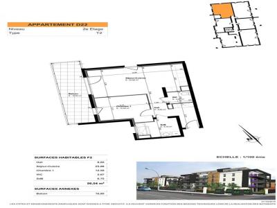 For rent Saint-louis 2 rooms 56 m2 Haut rhin (68300) photo 3