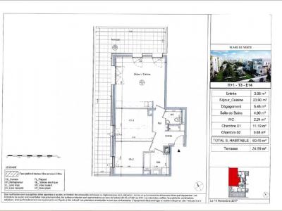 Annonce Location 3 pices Appartement Vaulx-en-velin 69