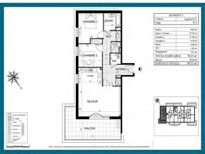 For rent Puget-sur-argens 3 rooms 70 m2 Var (83480) photo 1