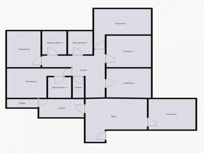 For rent Paris-15eme-arrondissement 6 rooms 21 m2 Paris (75015) photo 4