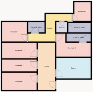 For rent Paris-17eme-arrondissement 6 rooms 23 m2 Paris (75017) photo 4