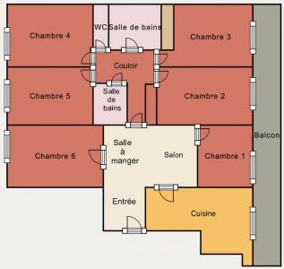 For rent Paris-15eme-arrondissement 6 rooms 20 m2 Paris (75015) photo 4