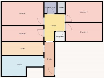 For rent Paris-15eme-arrondissement 5 rooms 21 m2 Paris (75015) photo 4