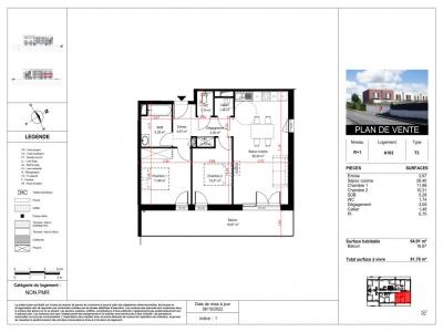 Louer Appartement 65 m2 Poitiers