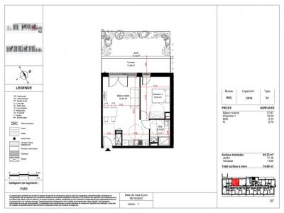Louer Appartement 46 m2 Poitiers