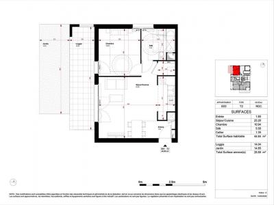 Annonce Location 2 pices Appartement Bussy-saint-georges 77