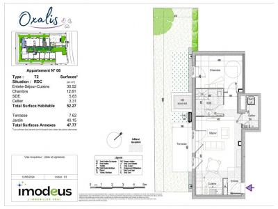 Louer Appartement 52 m2 Saint-herblain