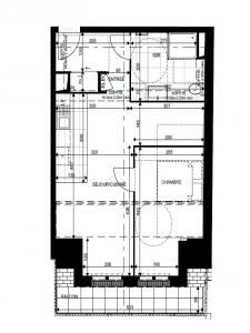 For rent Blanc-mesnil 2 rooms 45 m2 Seine saint denis (93150) photo 0