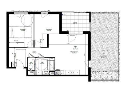 For rent Albertville 3 rooms 61 m2 Savoie (73200) photo 0