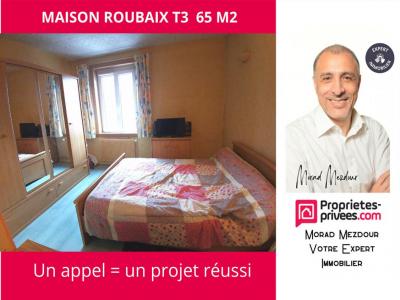 Annonce Vente 3 pices Maison Roubaix 59