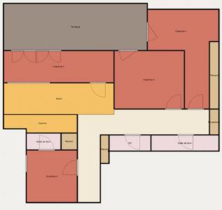 For rent Clichy 4 rooms 19 m2 Hauts de Seine (92110) photo 1