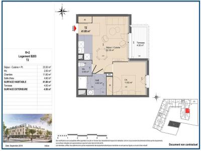 Annonce Location 2 pices Appartement Luisant 28