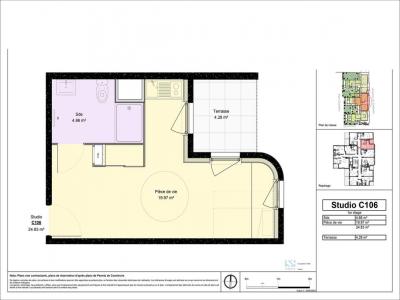 Louer Appartement 24 m2 Dijon