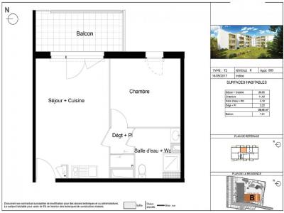 Louer Appartement Pontet 552 euros