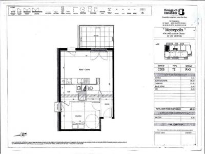 Annonce Location 2 pices Appartement Vertou 44