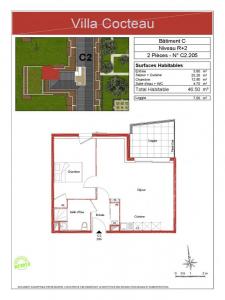 Annonce Location 2 pices Appartement Merignac 33