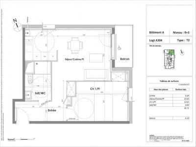 Annonce Location 2 pices Appartement Rouen 76