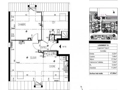 Annonce Location 2 pices Appartement Milly-sur-therain 60