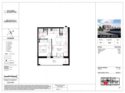 Louer Appartement 43 m2 Poitiers