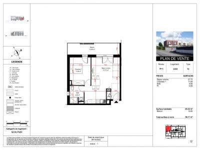 Louer Appartement 45 m2 Poitiers