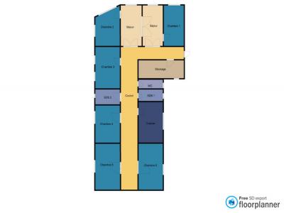 For rent Madeleine 8 rooms 24 m2 Nord (59110) photo 4