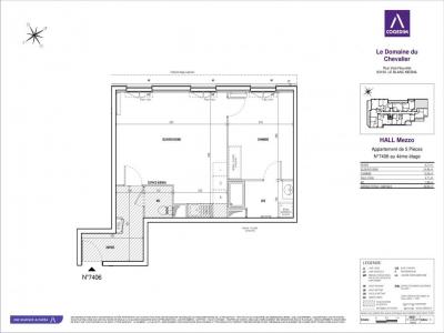 Annonce Location 2 pices Appartement Blanc-mesnil 93