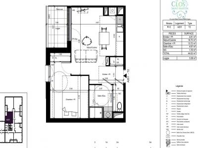 Annonce Location 2 pices Appartement Angers 49