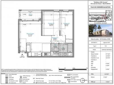Annonce Location 3 pices Appartement Vertou 44