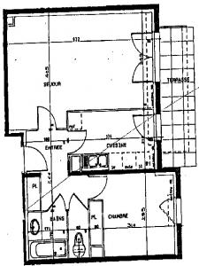 Annonce Location 2 pices Appartement Nantes 44