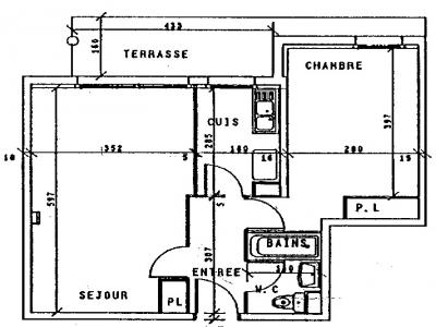For rent Nantes 2 rooms 46 m2 Loire atlantique (44000) photo 0