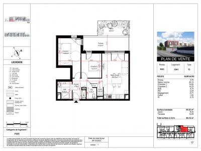 Louer Appartement 65 m2 Poitiers