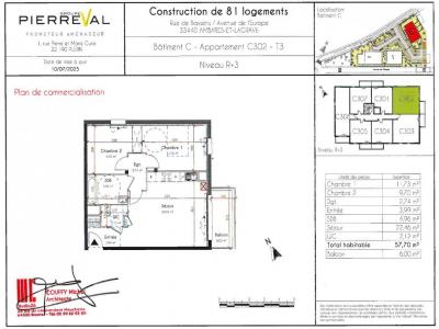 Annonce Location Appartement Ambares-et-lagrave 33