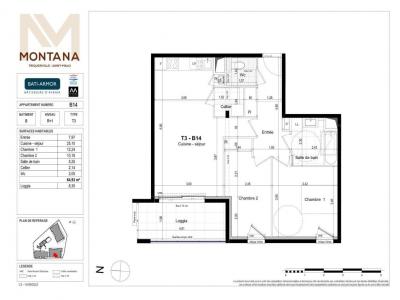 Louer Appartement 64 m2 Saint-malo