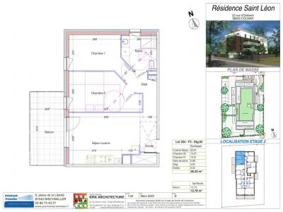 Annonce Location 3 pices Appartement Colmar 68