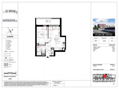 Louer Appartement 39 m2 Poitiers