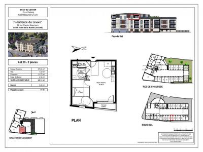 Louer Appartement 45 m2 Saint-jean-de-la-ruelle