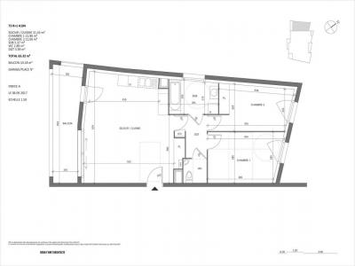 For rent Dijon 3 rooms 66 m2 Cote d'or (21000) photo 1