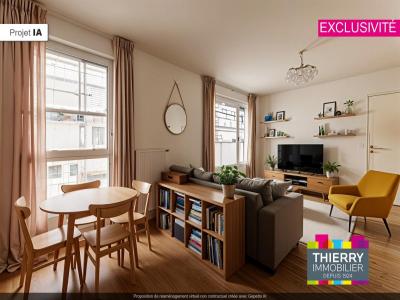 For sale Nantes 2 rooms 43 m2 Loire atlantique (44100) photo 0