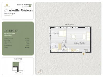 Annonce Location 2 pices Appartement Charleville-mezieres 08