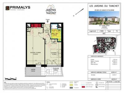 For rent Chateau-d'olonne 2 rooms 40 m2 Vendee (85180) photo 1