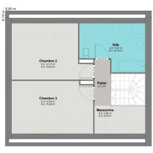 For sale Saint-pierre-de-varengeville 5 rooms 92 m2 Seine maritime (76480) photo 3