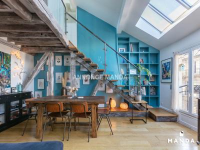 Louer Appartement 74 m2 Paris-2eme-arrondissement