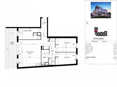 Annonce Vente 4 pices Appartement Beziers 34