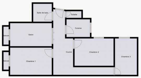 For rent Paris-14eme-arrondissement 4 rooms 22 m2 Paris (75014) photo 3