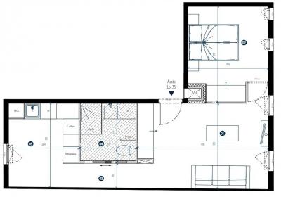 Annonce Vente 2 pices Appartement  75