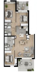 Annonce Vente 4 pices Appartement Beziers 34