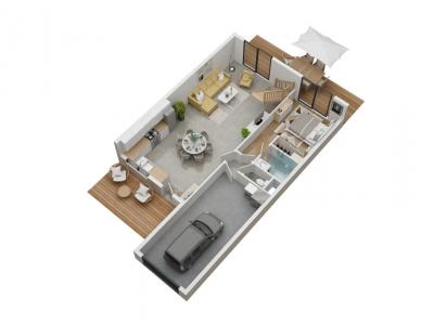 For sale Saint-guyomard 6 rooms 112 m2 Morbihan (56460) photo 2