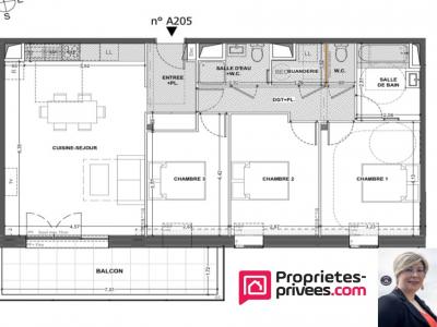 Annonce Vente 4 pices Appartement Cancale 35