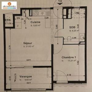 Annonce Location 2 pices Appartement Saint-pierre 974