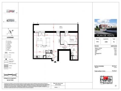 Louer Appartement 55 m2 Poitiers